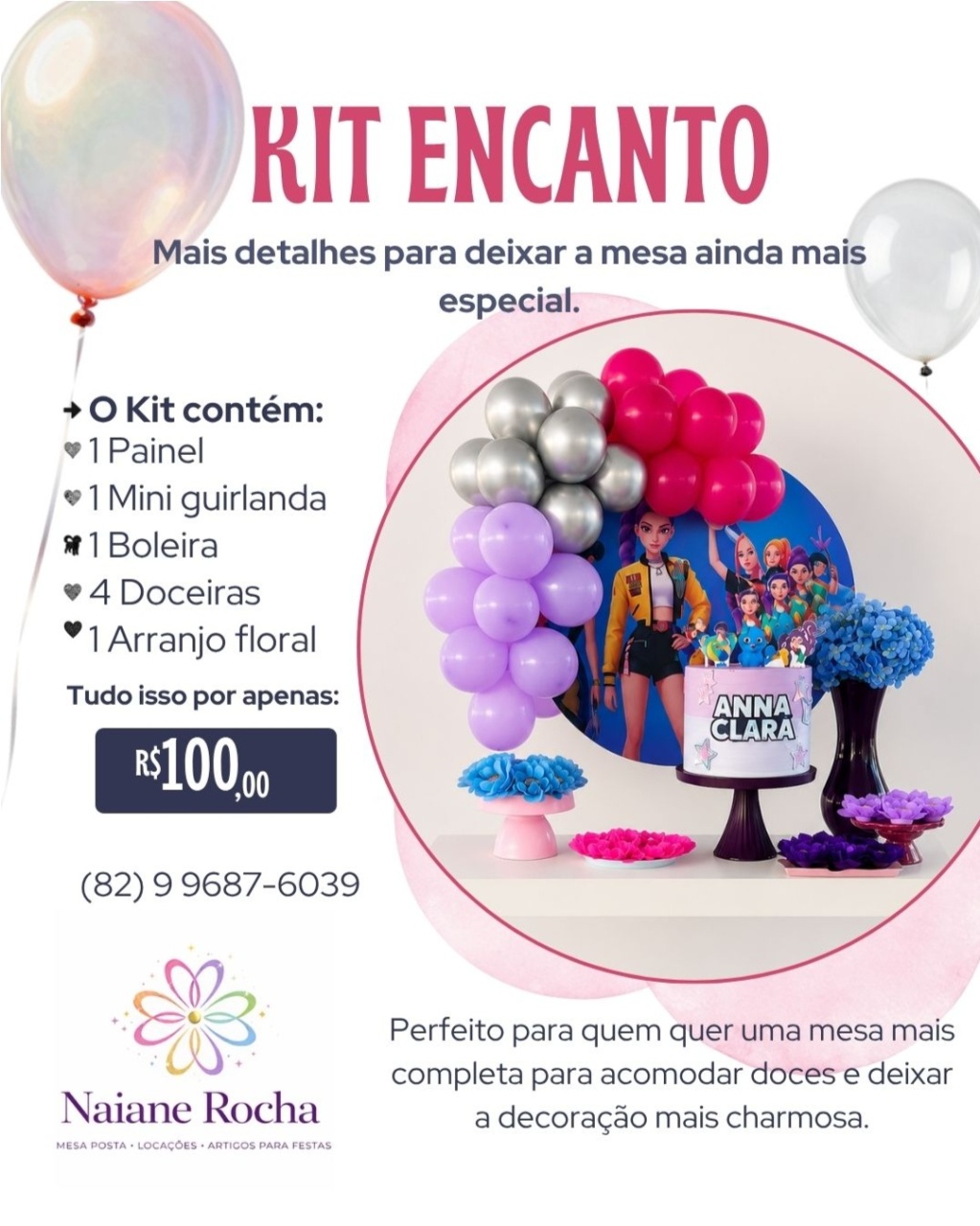 Kit Encanto - NaianeRochafestas
