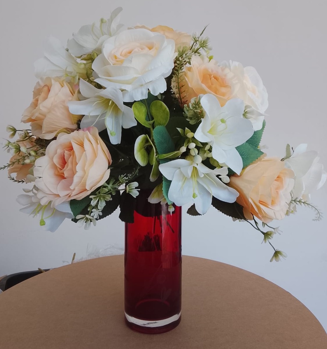 Arranjo Floral Atificial + Vaso - NaianeRochafestas