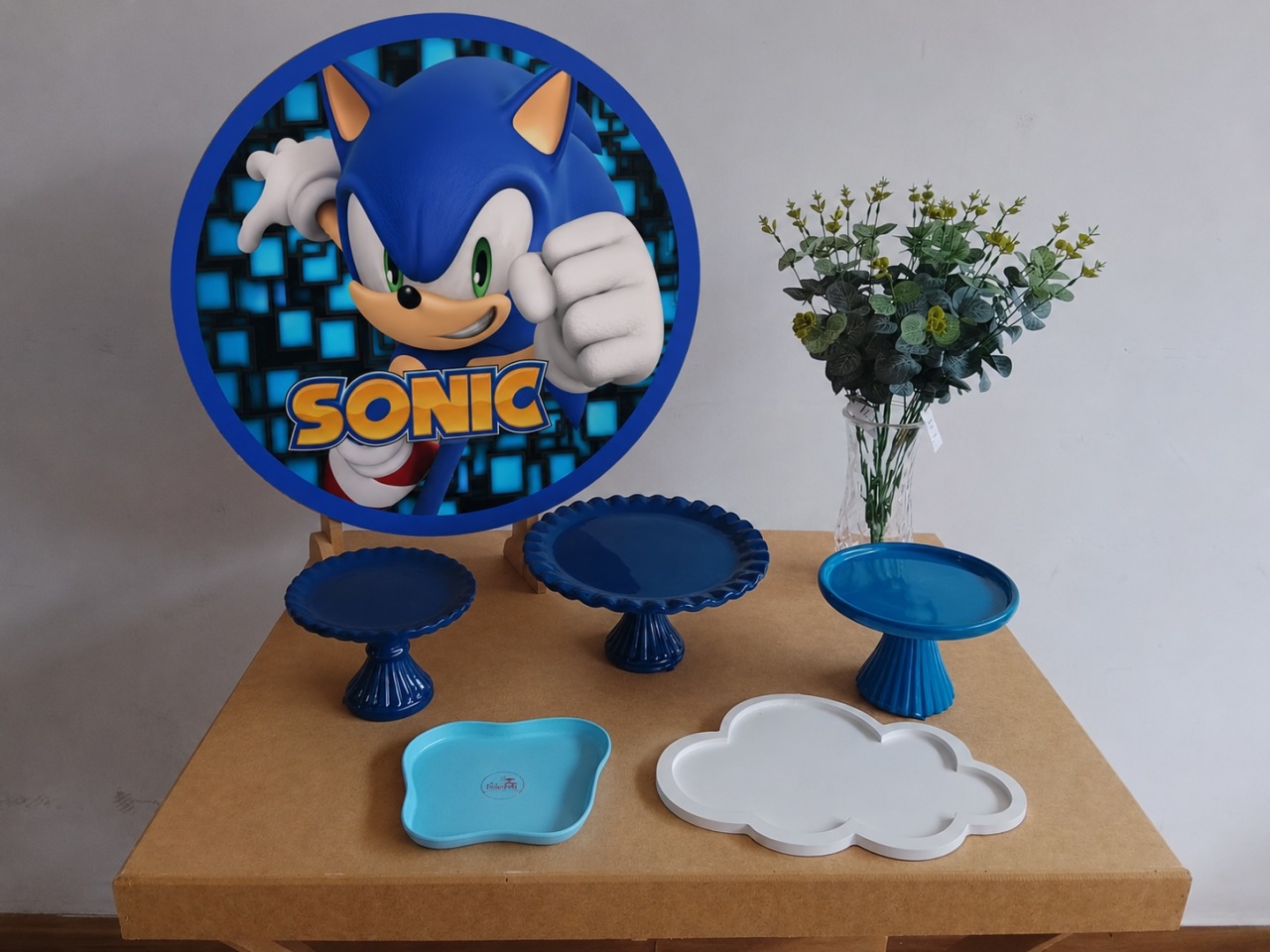 Festa Na Mesa - Sonic - NaianeRochafestas