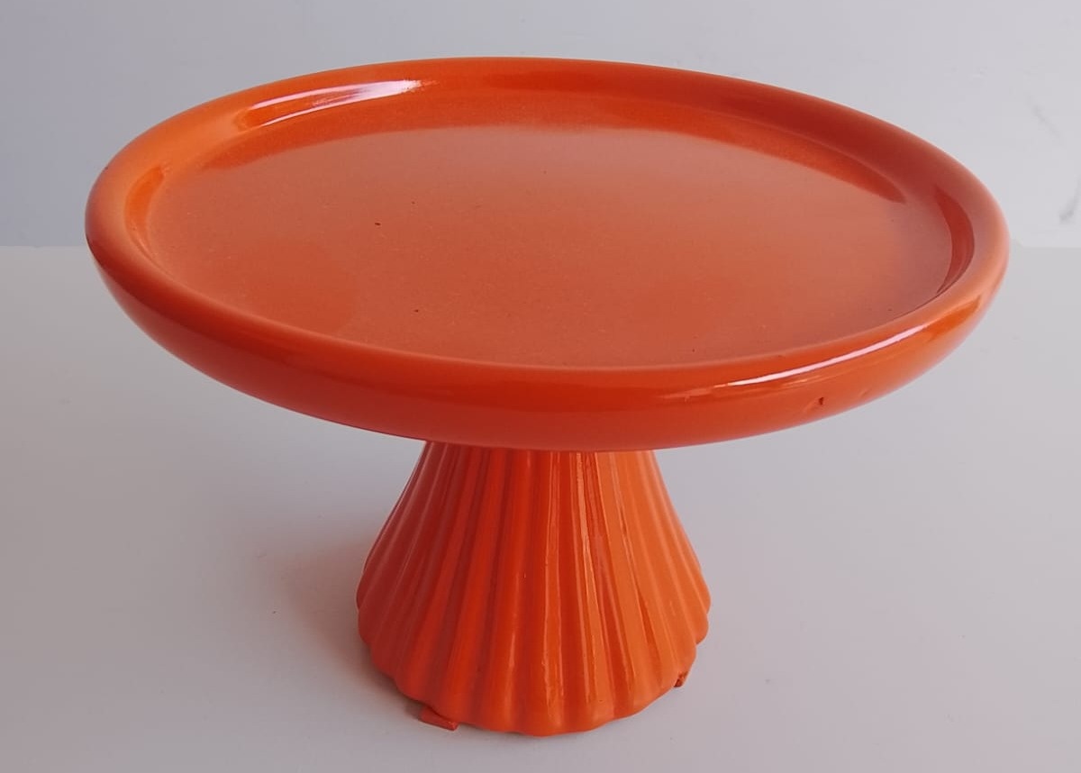 Doceira Em Porcelana - Laranja - NaianeRochafestas