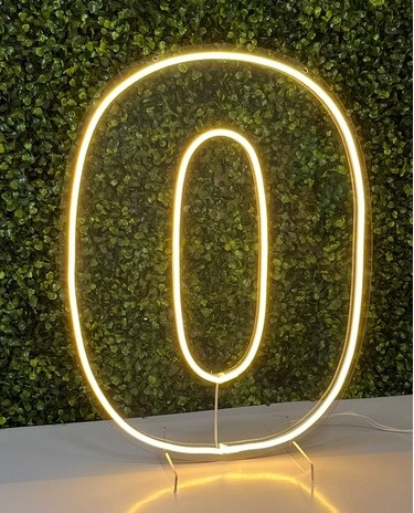 Número de Led - 0 - NaianeRochafestas