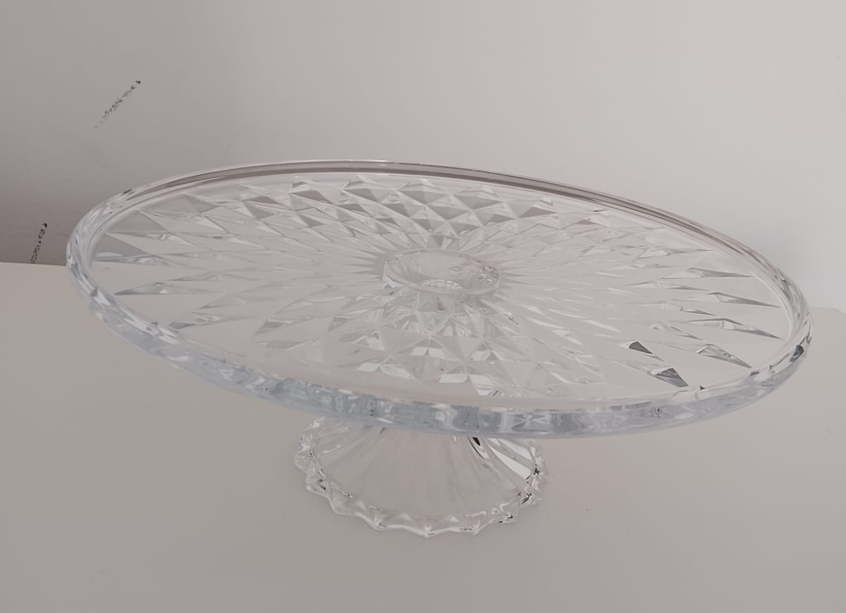 Boleira Em Cristal - Transparente - NaianeRochafestas