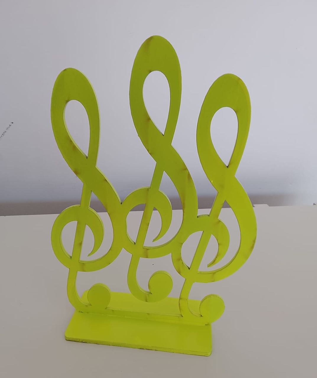 Display de Mesa - Nota Musical - NaianeRochafestas