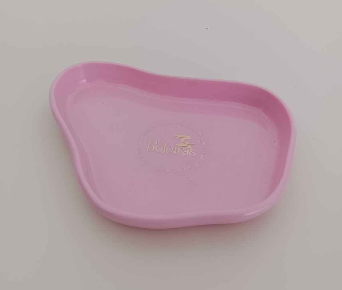 Bandeja Orgânica Em Abs - Rosa - NaianeRochafestas