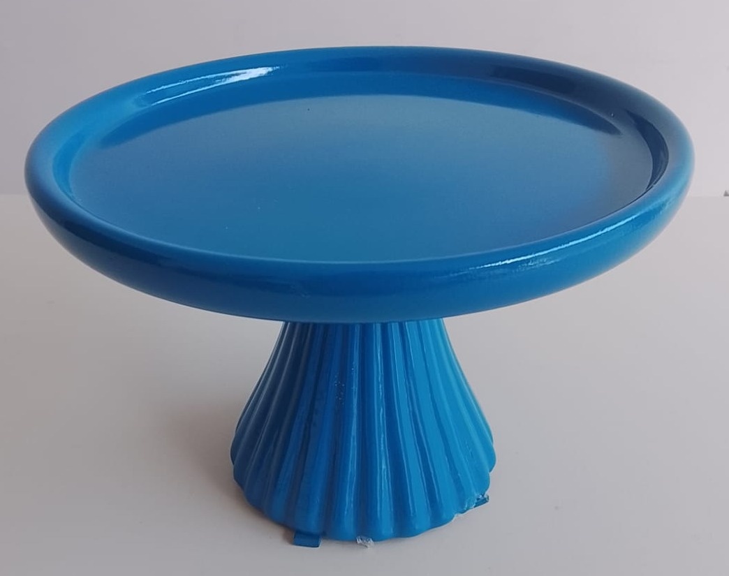 Doceira Em Porcelana - Azul Royal - NaianeRochafestas