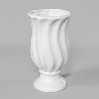 Vaso Em Cerâmica - Branco - NaianeRochafestas