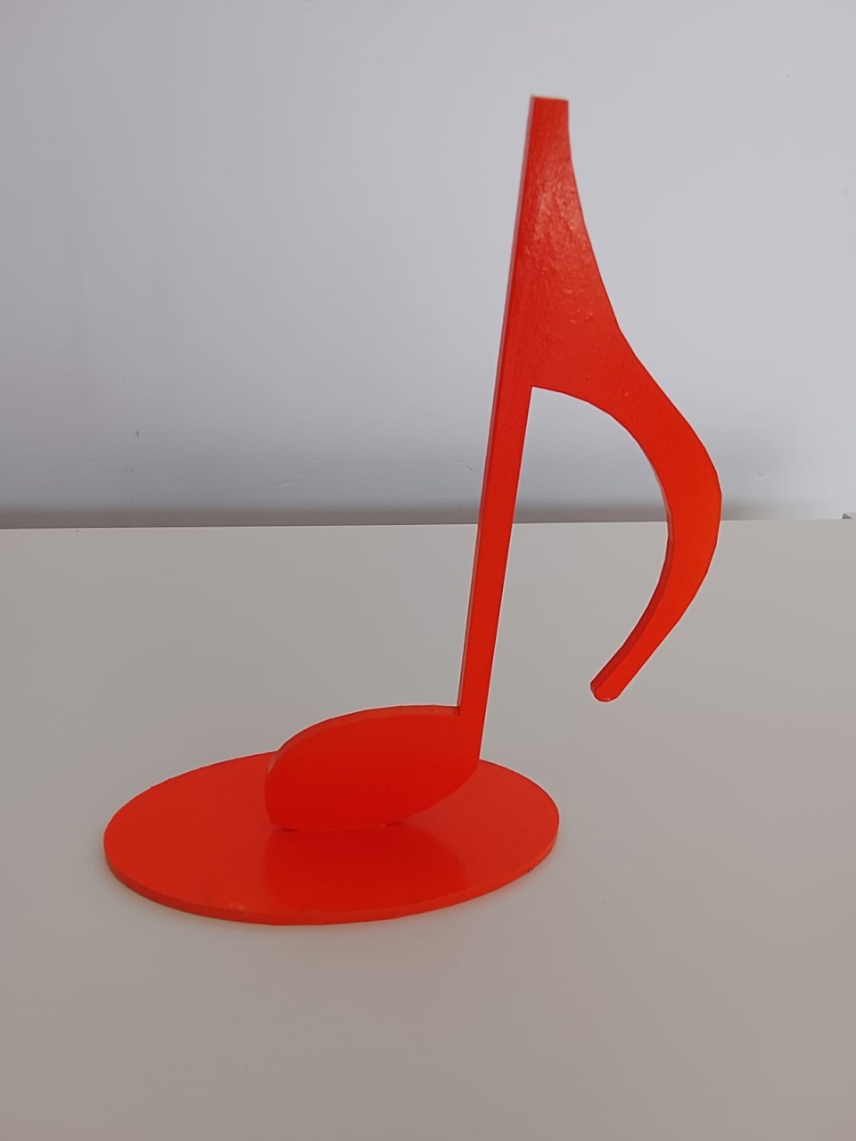 Display de Mesa - Nota Musical Laranja - NaianeRochafestas