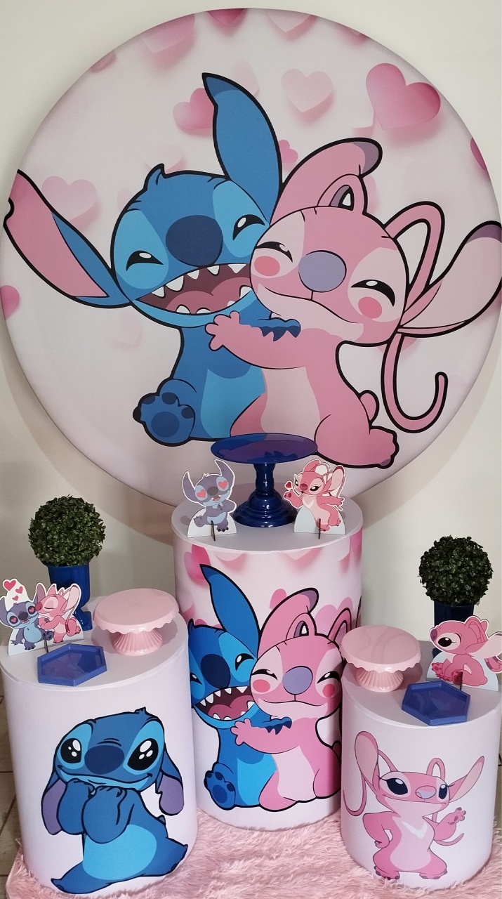 Kit Stitch & Angel - Bru Pegue e Monte