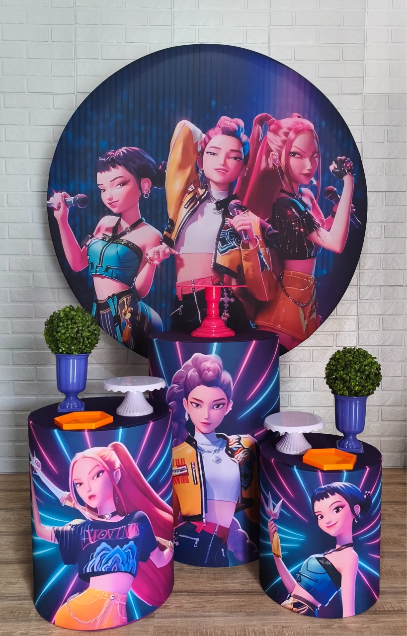Kit Guerreiras Kpop - Bru Pegue e Monte