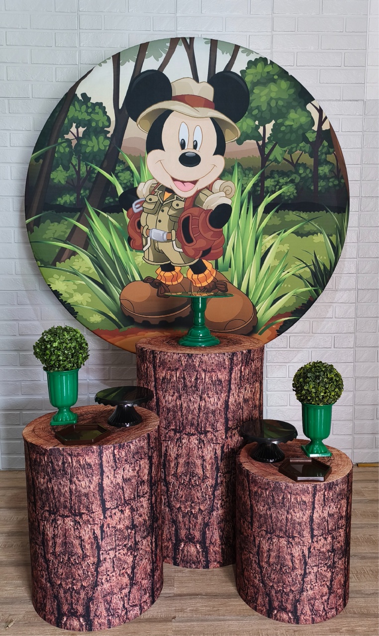 Kit Mickey Safari - Bru Pegue e Monte