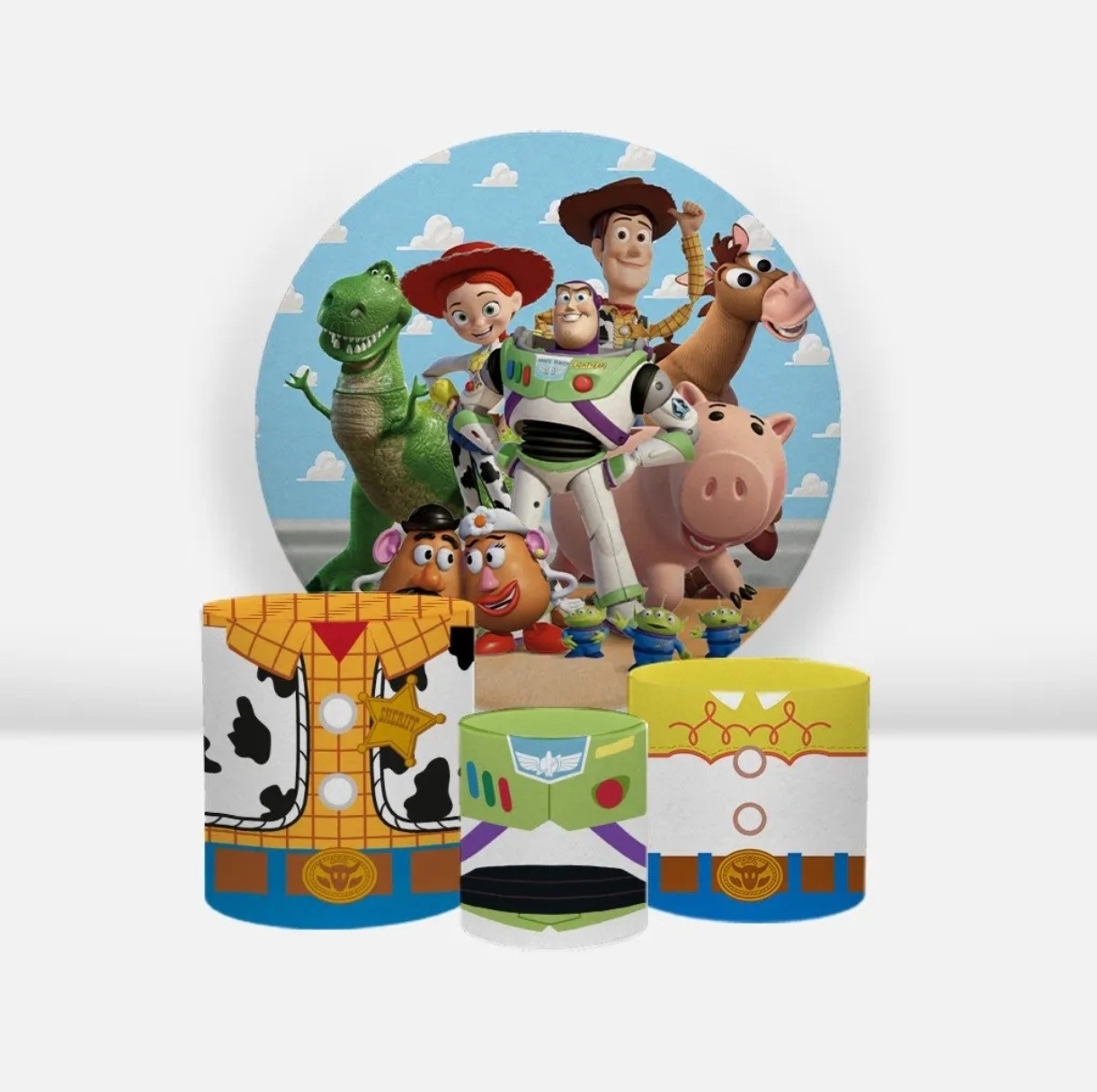 Conjunto Capa Toy Story - Bru Pegue e Monte