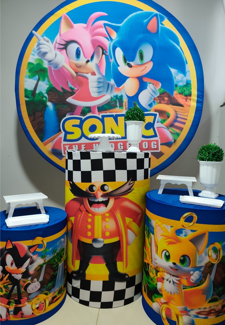 Kit Sonic - MJ Pegue e Monte 