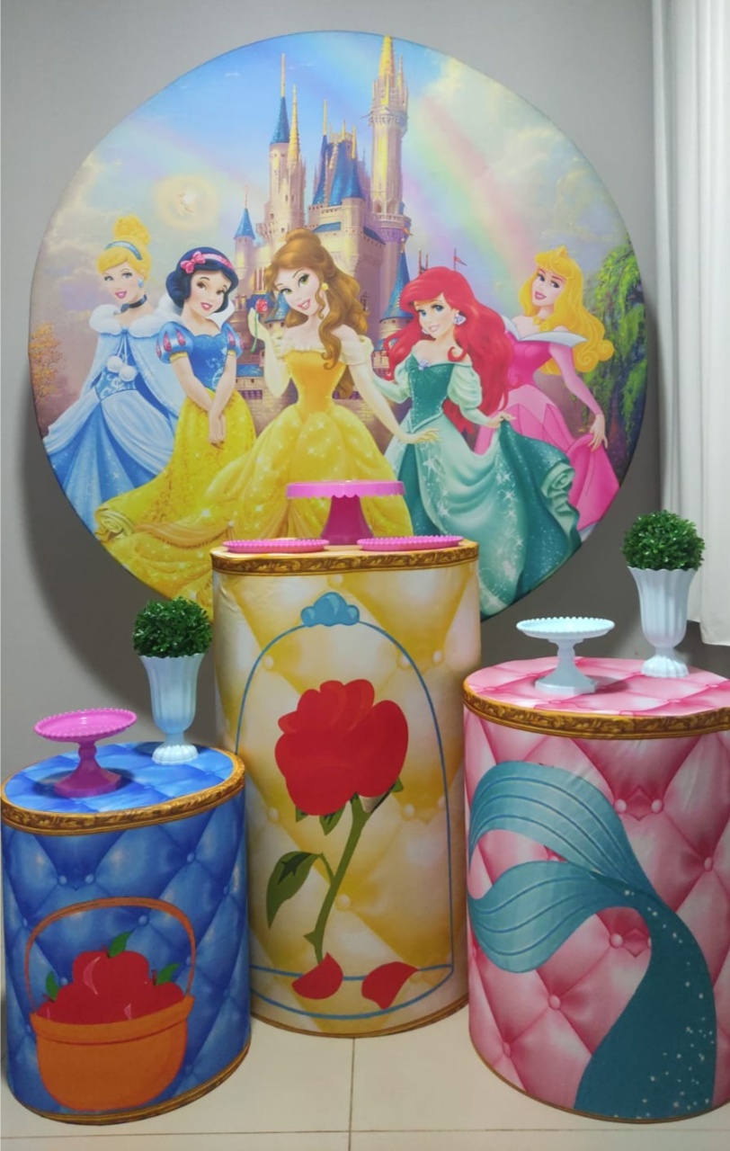 Kit Princesas  - MJ Pegue e Monte 