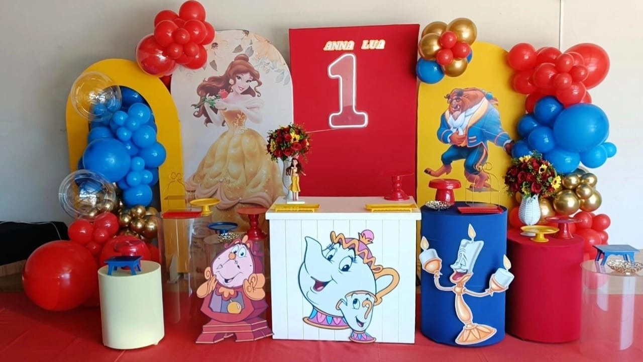 Bela E A Fera Luxo - PEQUENINO FESTAS