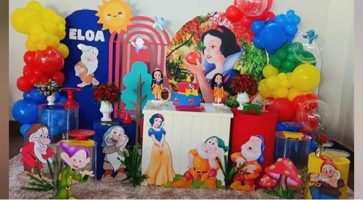 Branca de Neve 3 Luxo - PEQUENINO FESTAS