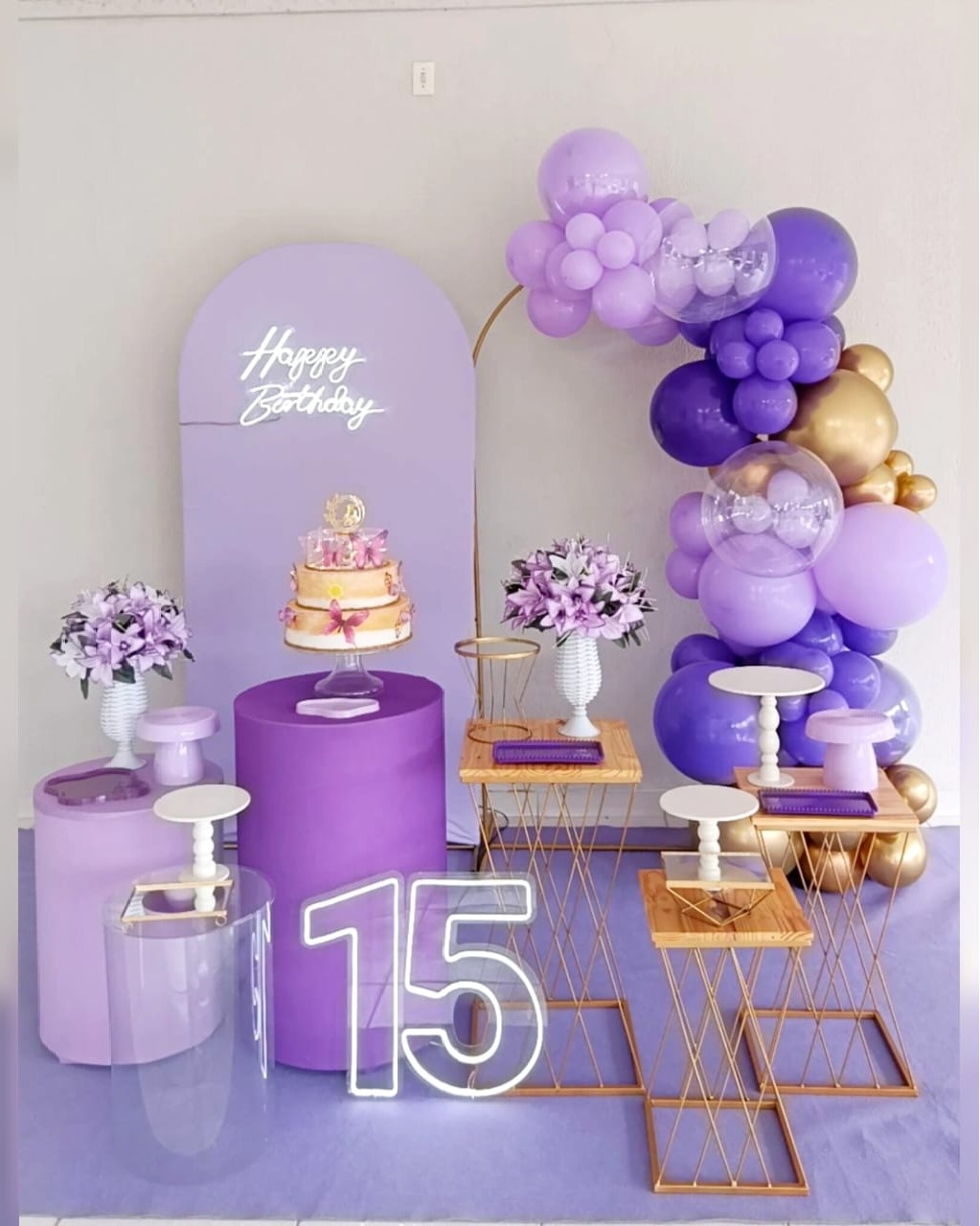 Lilas E Roxo  - PEQUENINO FESTAS