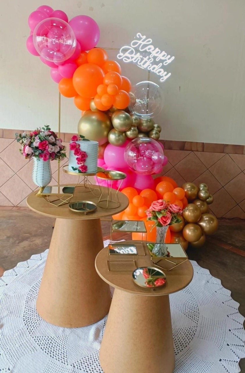 Decoração Com Balão Transversal - PEQUENINO FESTAS