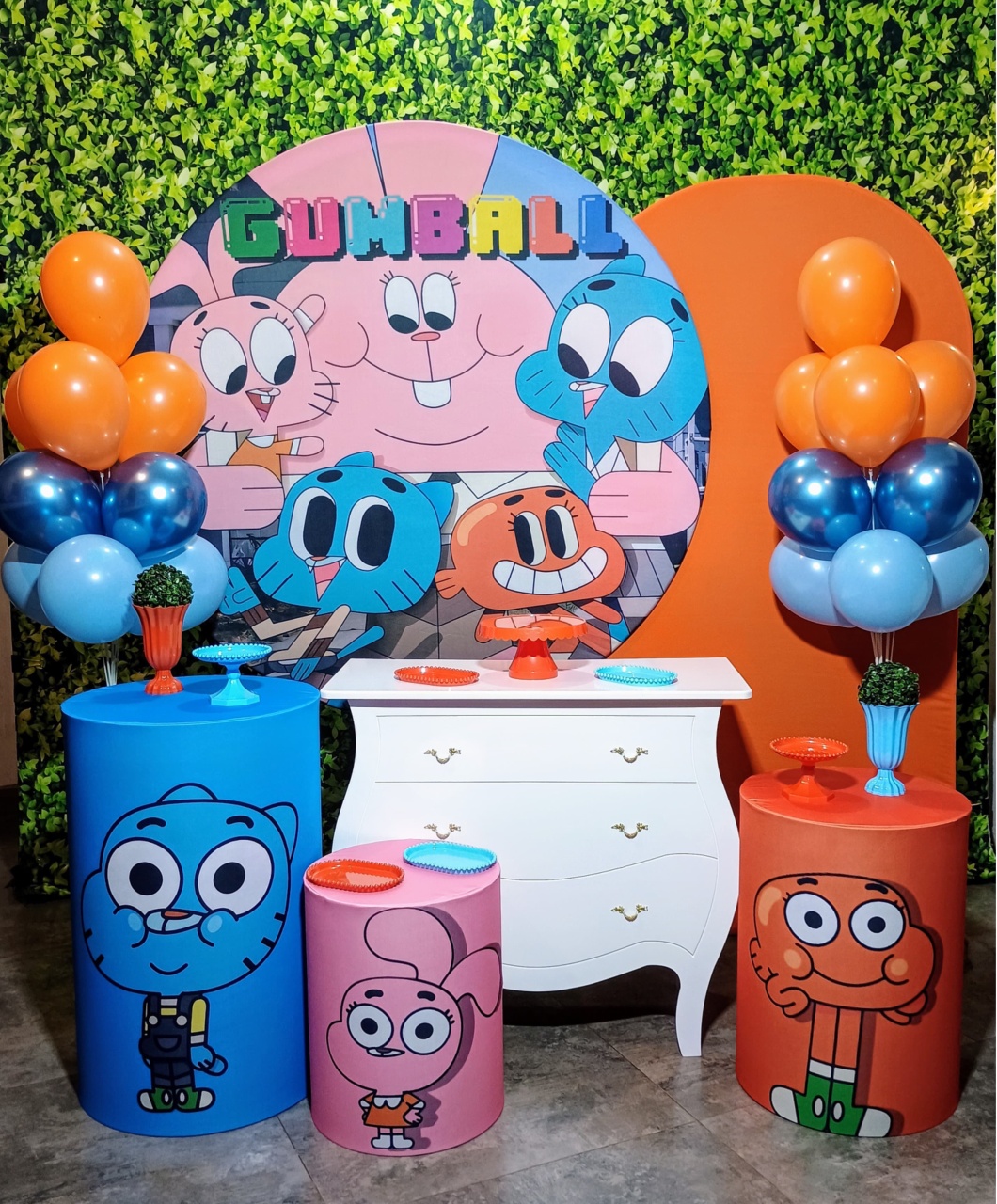 Gumball - Kit Ouro - Pegue e Brilha Decorações 