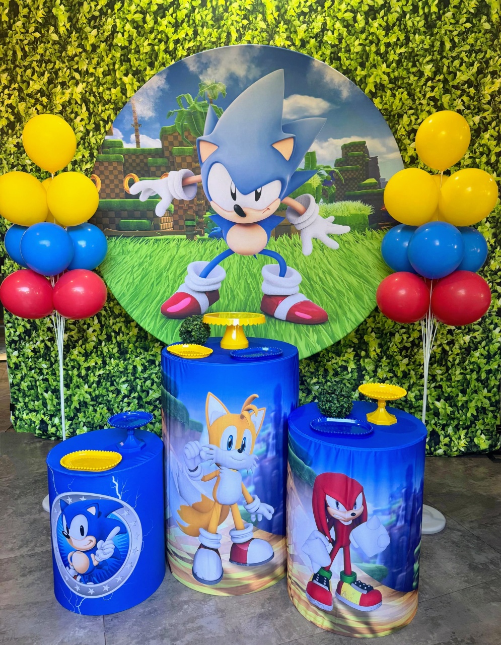 Sonic 01 - Kit Bronze  - Pegue e Brilha Decorações 