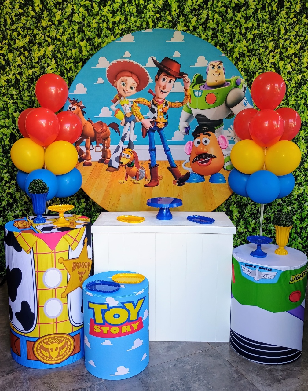 Toy Story - Kit Prata  - Pegue e Brilha Decorações 