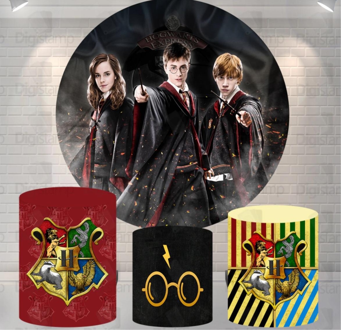 Harry Potter - Kit Bronze Modelo - Pegue e Brilha Decorações 