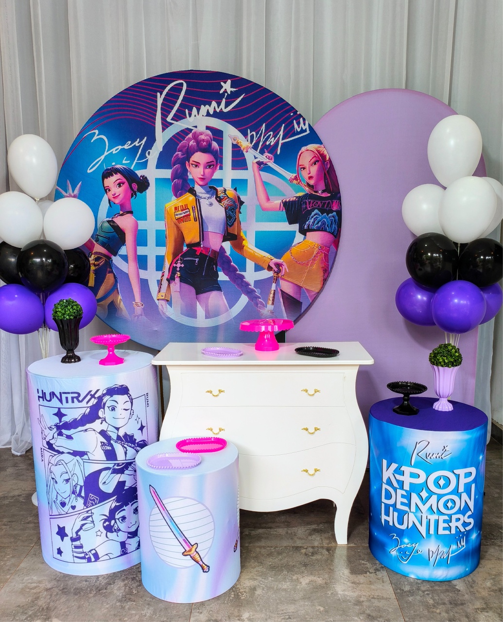 K-Pop 02 - Kit Ouro   - Pegue e Brilha Decorações 