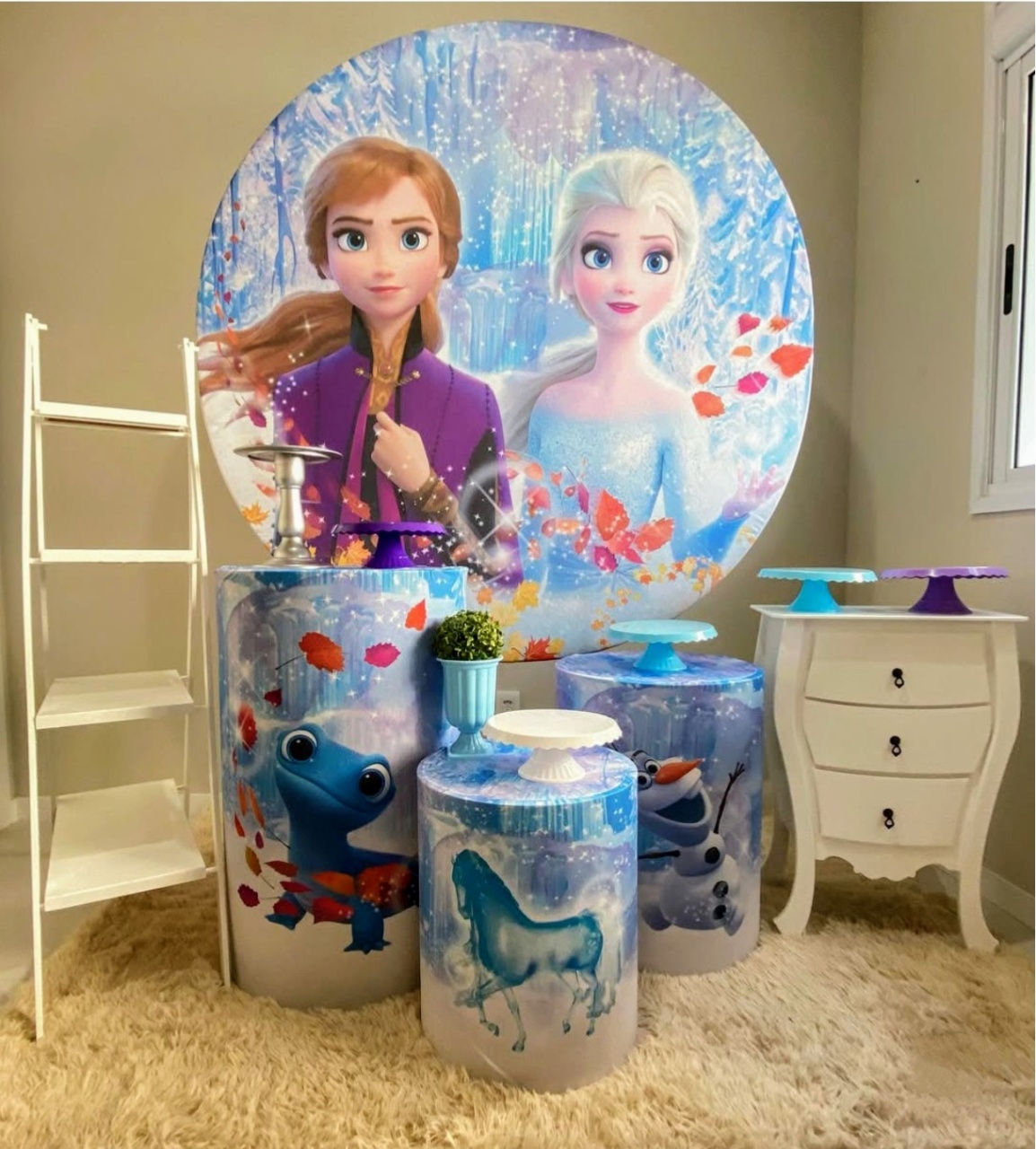 Frozen 2 - Kit Bronze - Pegue e Brilha Decorações 