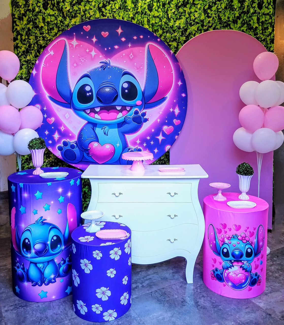 Stitch 01 - Kit Ouro  - Pegue e Brilha Decorações 
