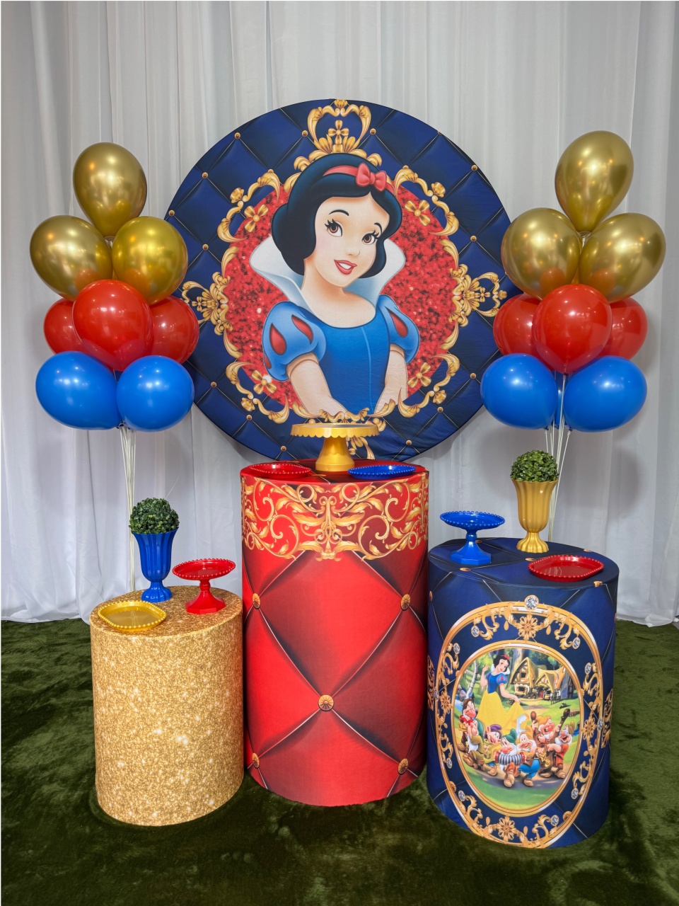 Branca de Neve Clássica - Kit Bronze - Pegue e Brilha Decorações 