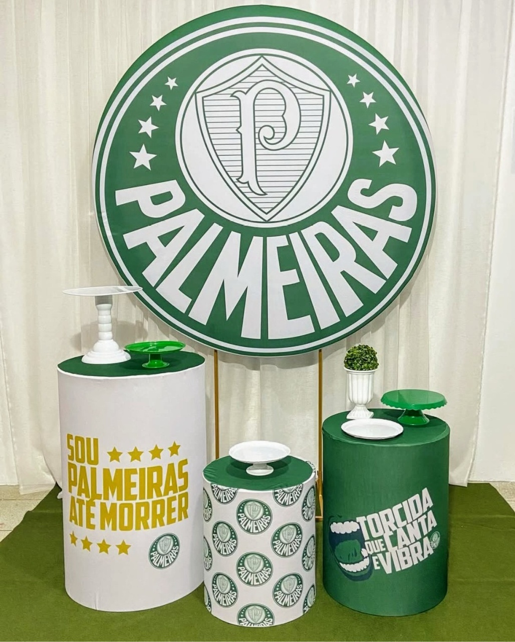 Palmeiras - Kit Bronze    - Pegue e Brilha Decorações 