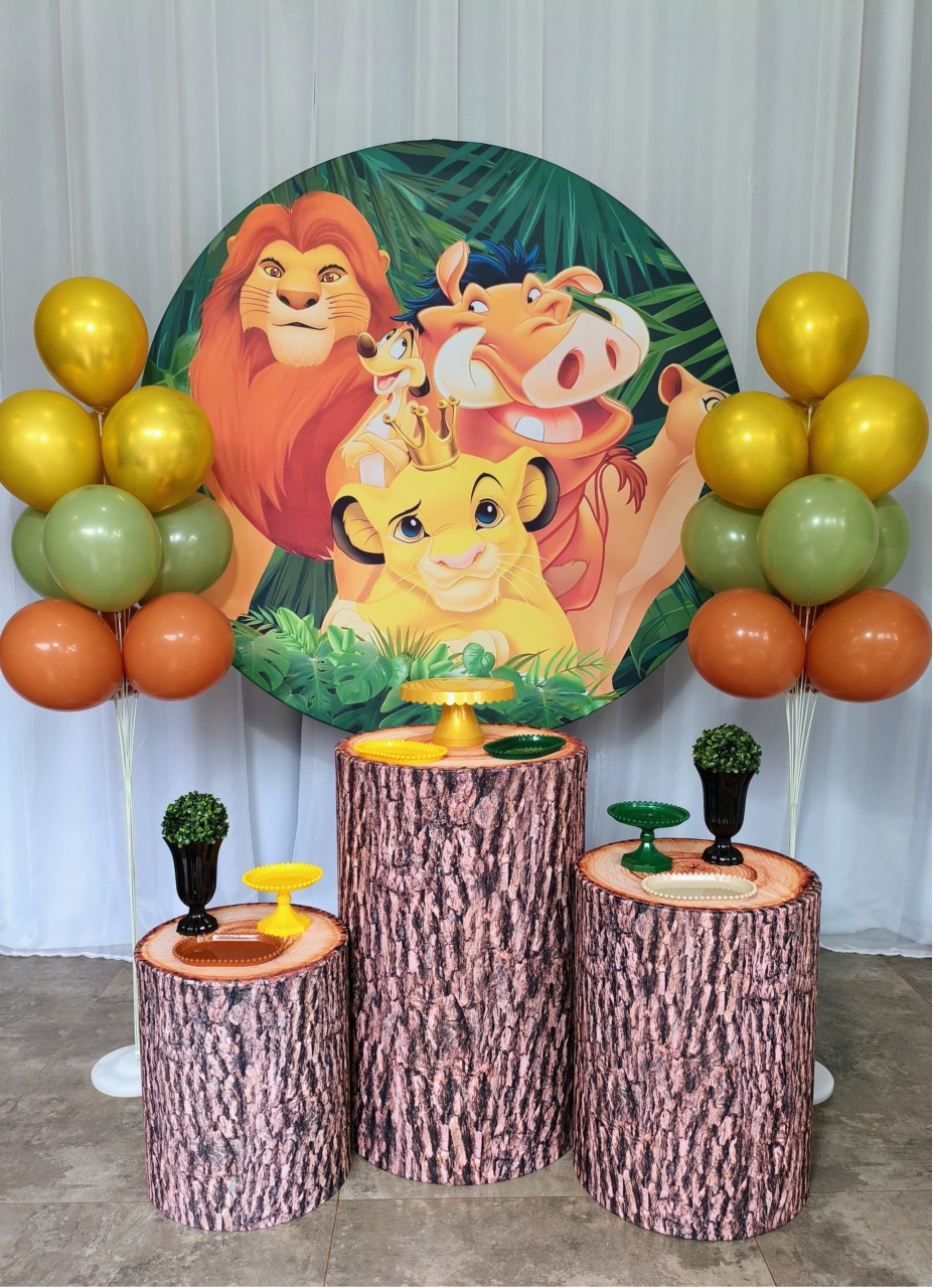 Rei Leão - Kit Bronze - Pegue e Brilha Decorações 