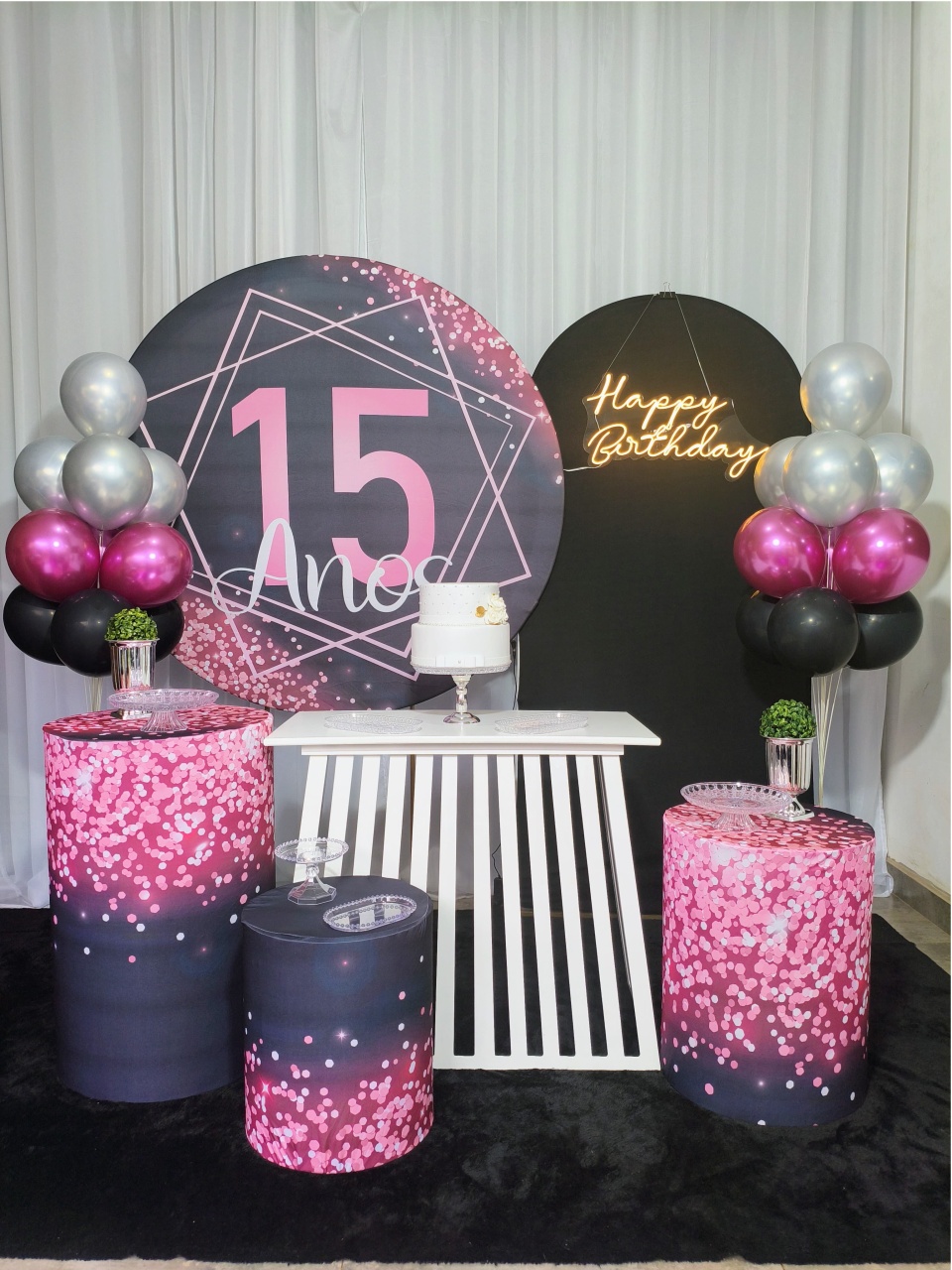 15 Anos - Kit Ouro - Pegue e Brilha Decorações 