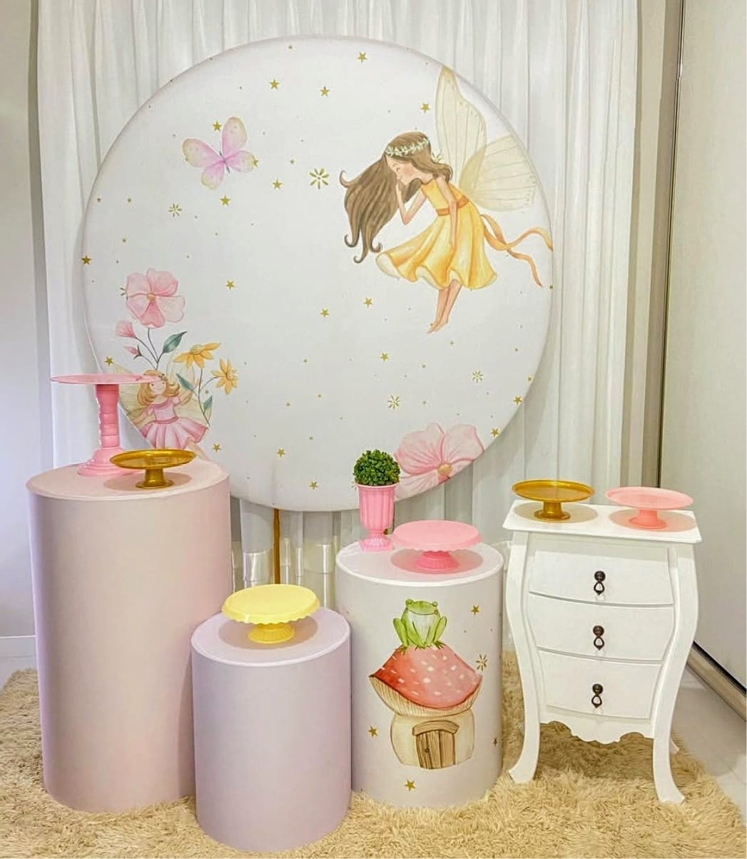 Fadas - Kit Bronze  - Pegue e Brilha Decorações 