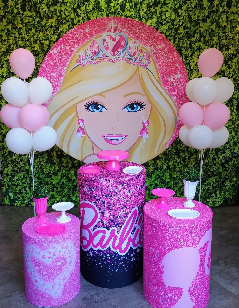 Barbie 01 - Kit Bronze  - Pegue e Brilha Decorações 