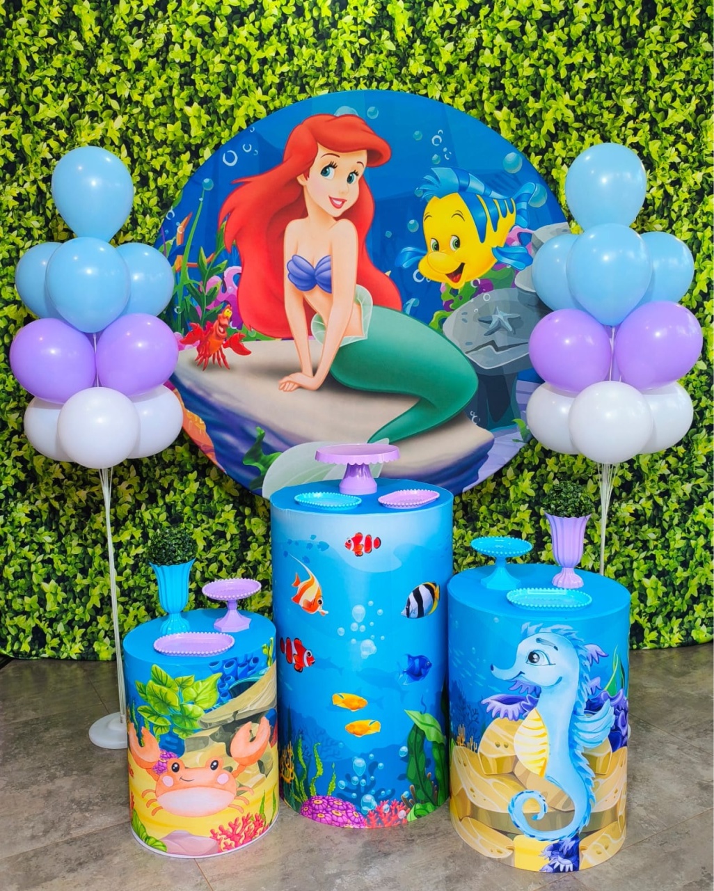Ariel - Kit Bronze - Pegue e Brilha Decorações 