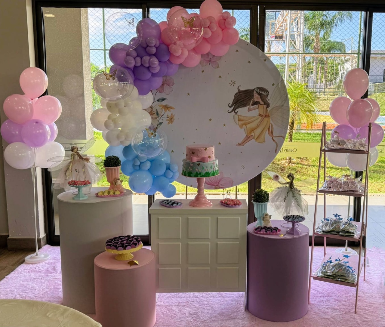 Fadas - Kit Prata - Pegue e Brilha Decorações 