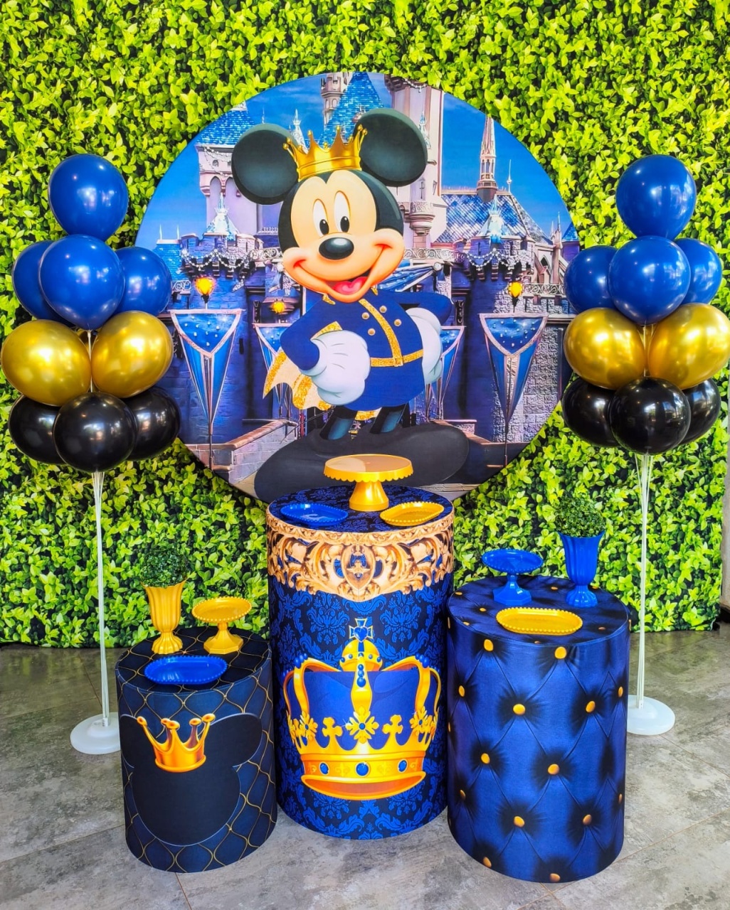 Mickey 01 - Kit Bronze  - Pegue e Brilha Decorações 