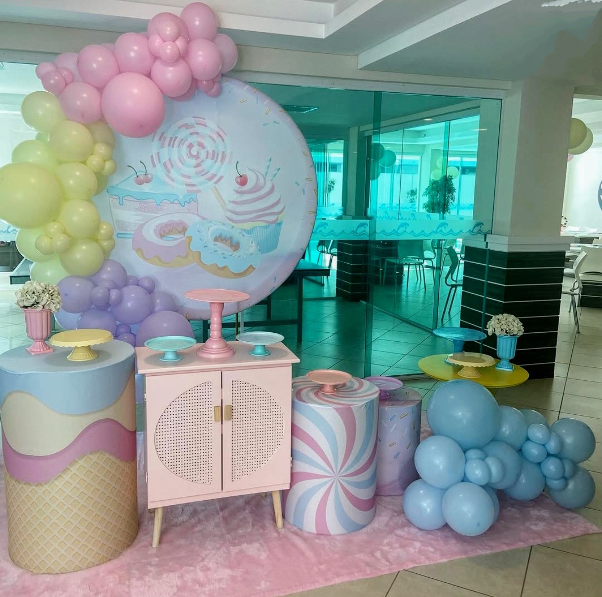 Doces Candy - Kit Prata - Pegue e Brilha Decorações 