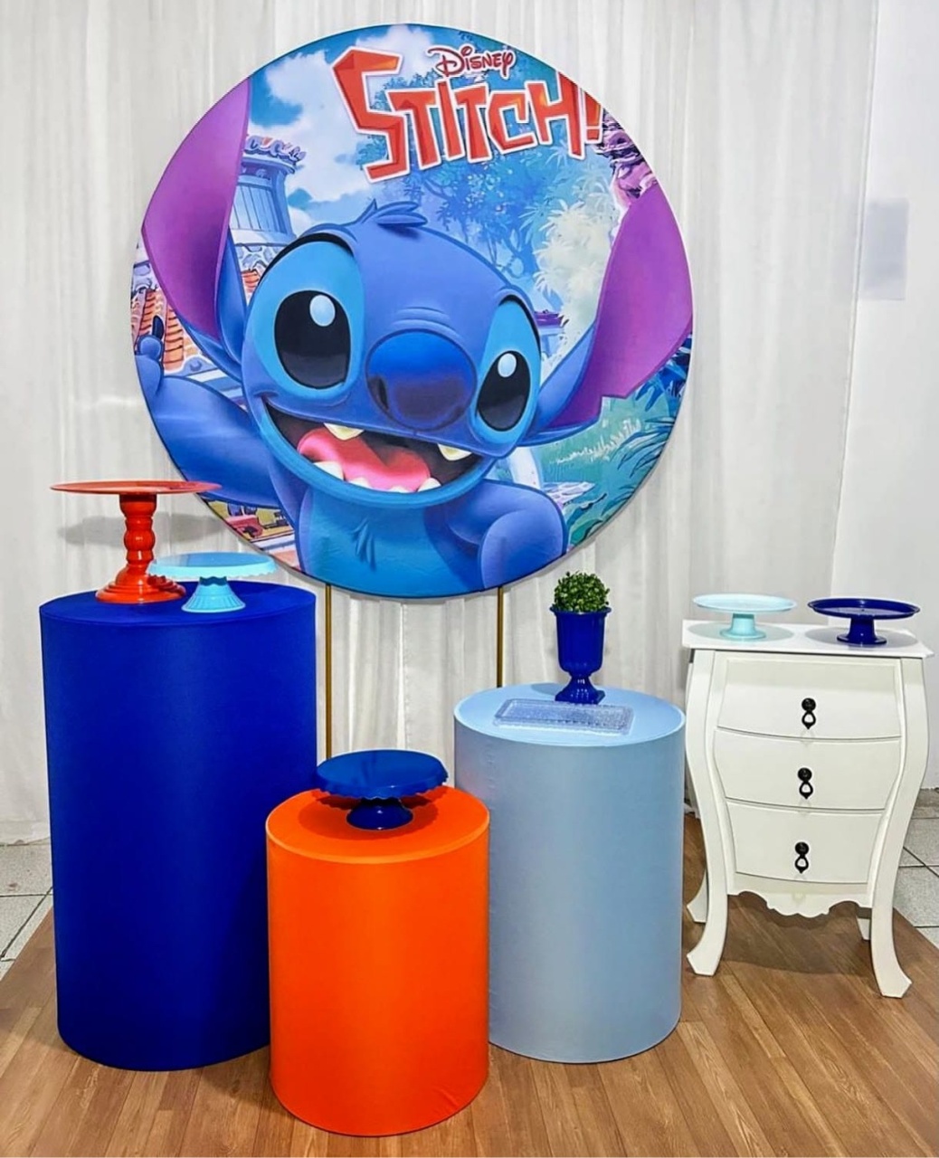 Stitch 03 - Kit Bronze   - Pegue e Brilha Decorações 