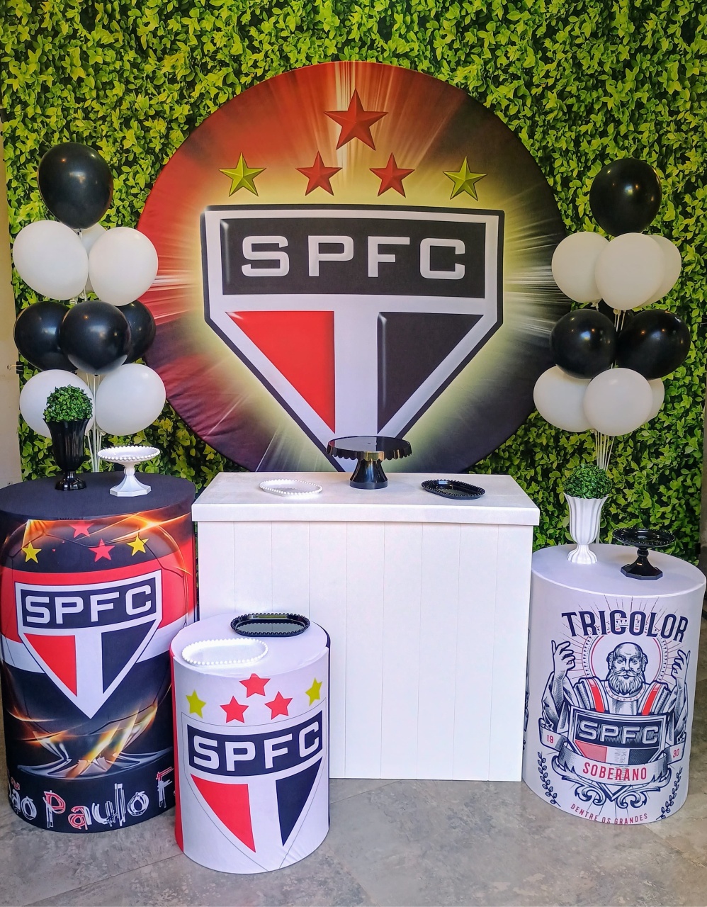 São Paulo - Kit Prata  - Pegue e Brilha Decorações 