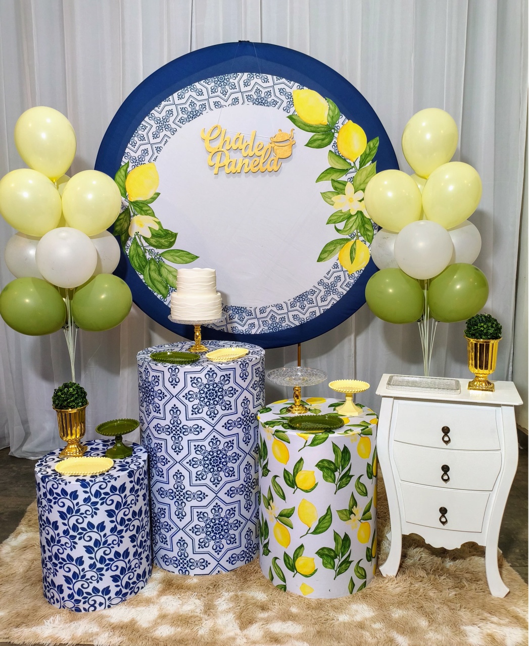 Chá de Cozinha E Chá de Panela - Kit Prata 02 - Pegue e Brilha Decorações 