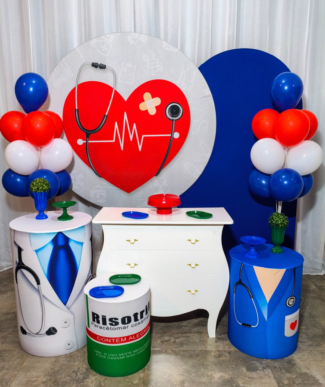 Profissionais da Saúde E Medicina - Kit Ouro - Pegue e Brilha Decorações 