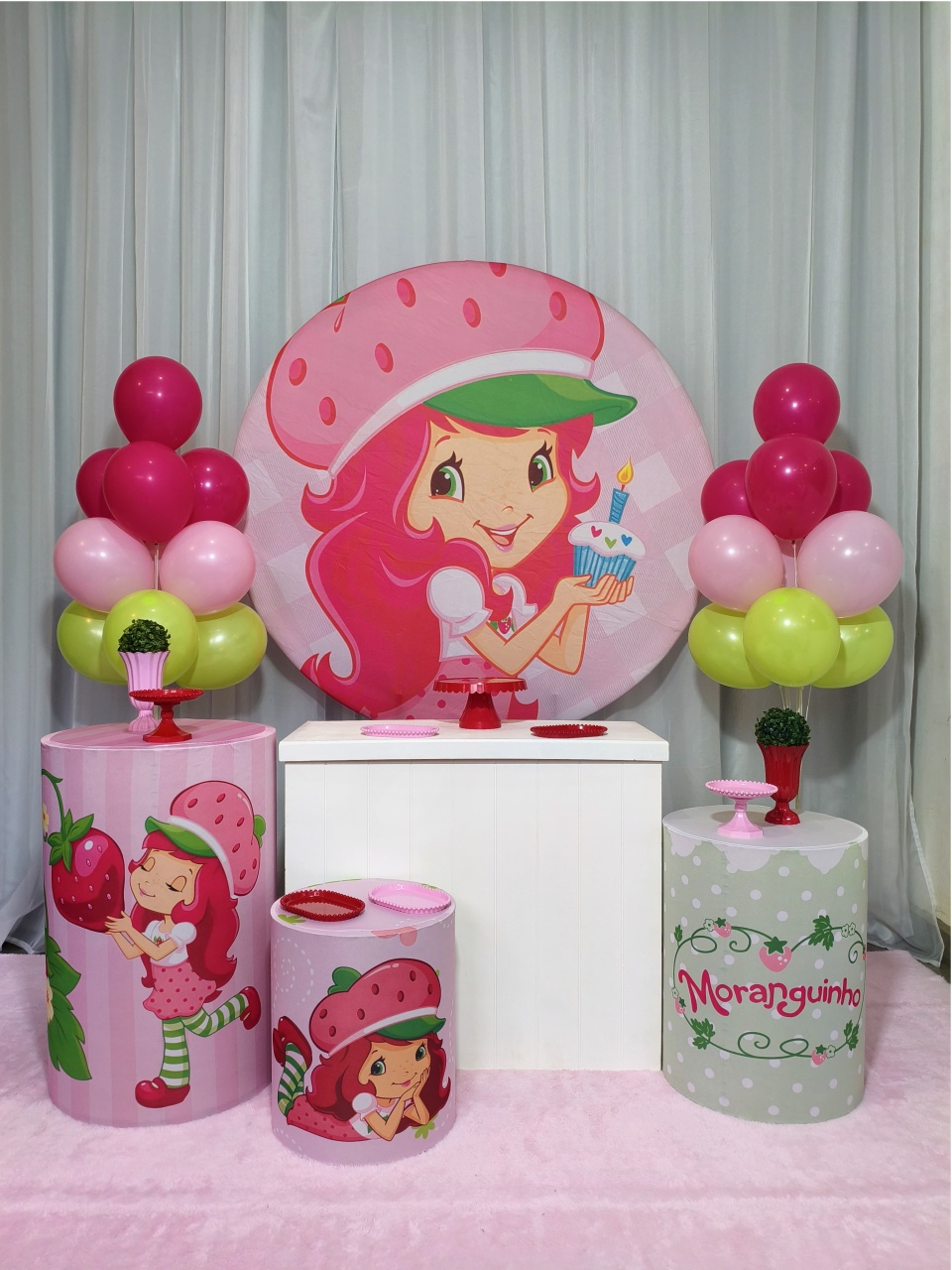 Moranguinho - Kit Prata - Pegue e Brilha Decorações 
