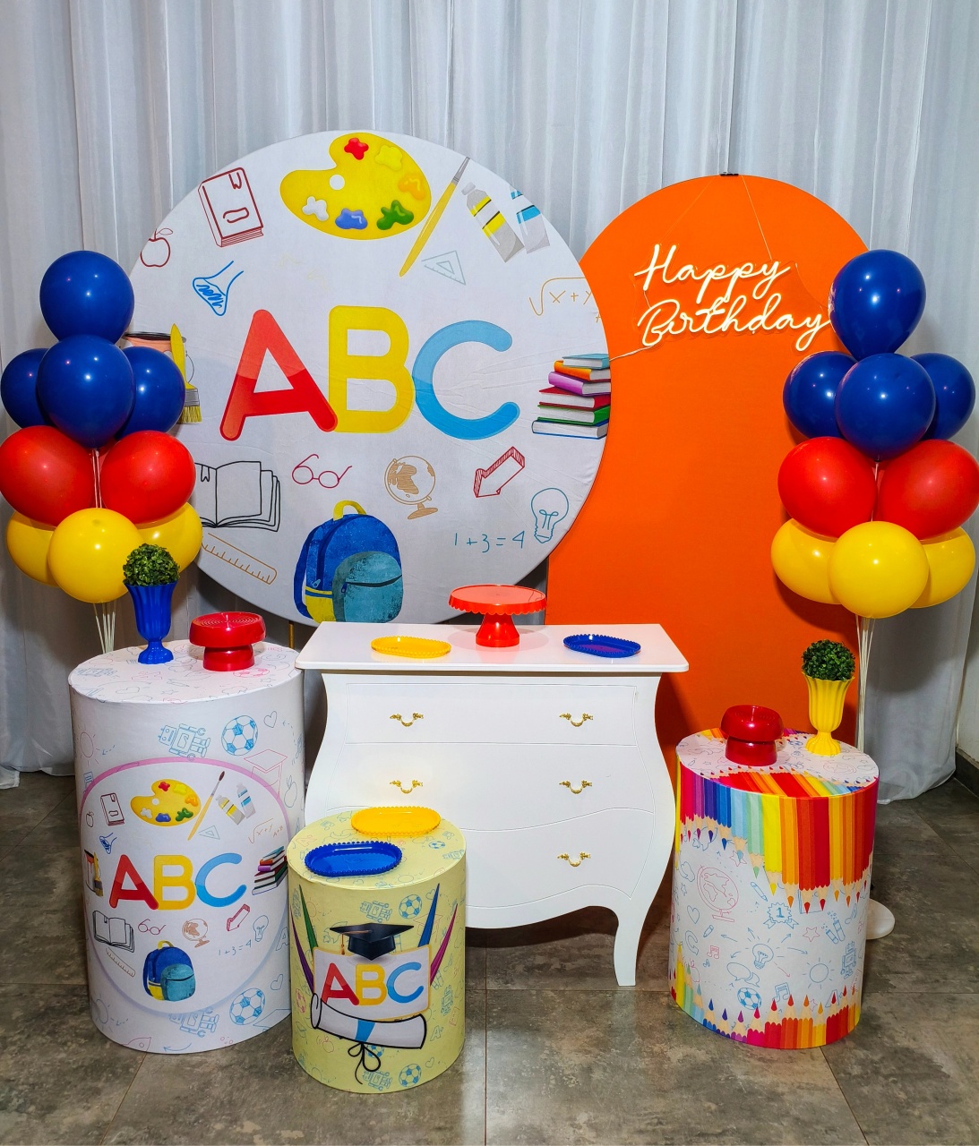 Abc Formatura - Kit Ouro   - Pegue e Brilha Decorações 
