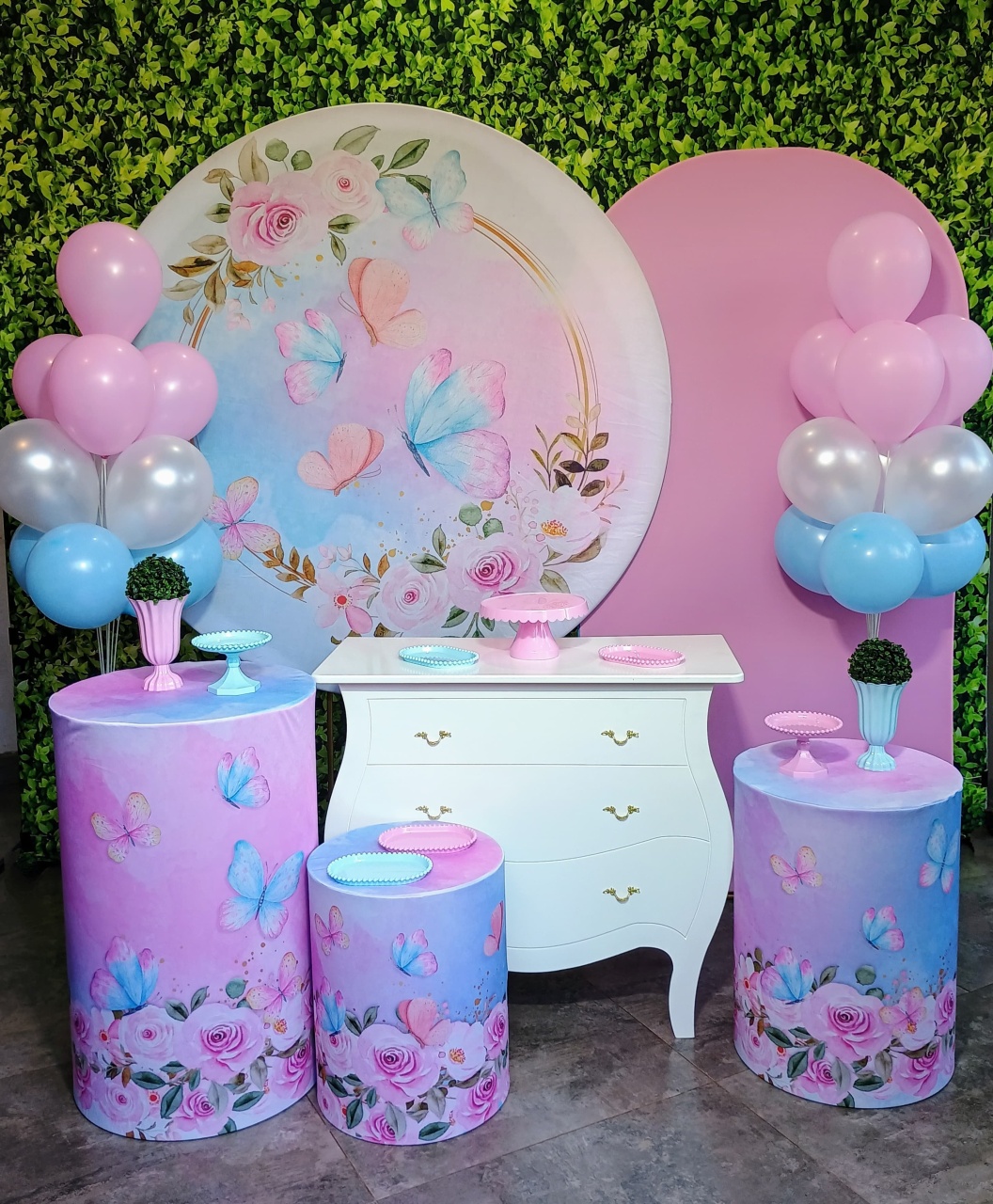 Borboletas - Kit Ouro  - Pegue e Brilha Decorações 