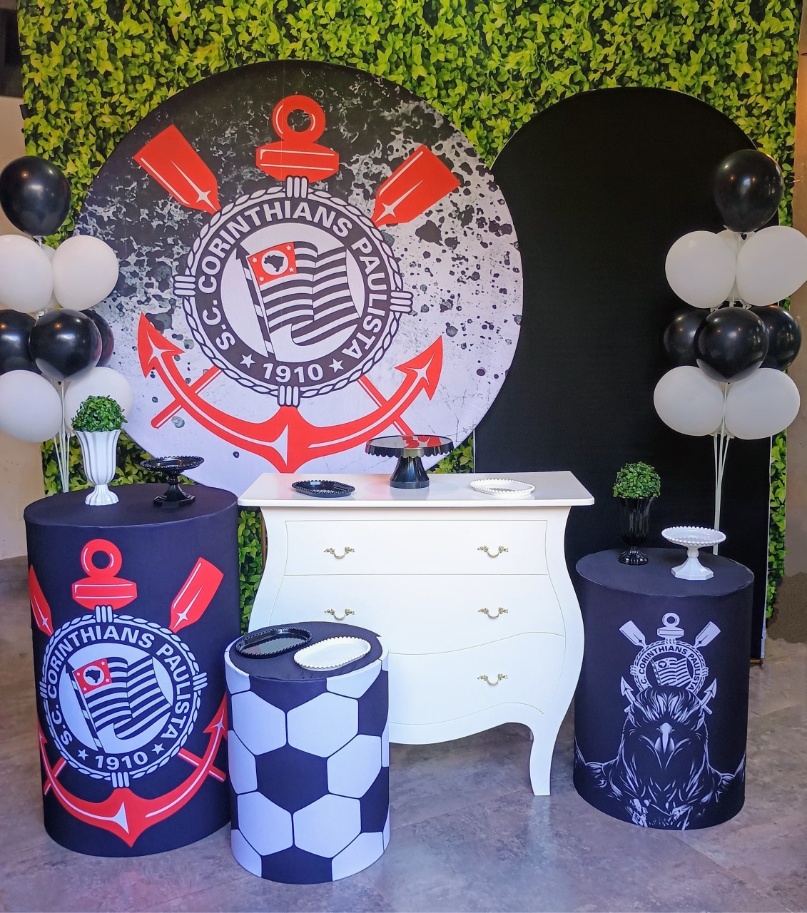 Corinthians 01 - Kit Ouro  - Pegue e Brilha Decorações 