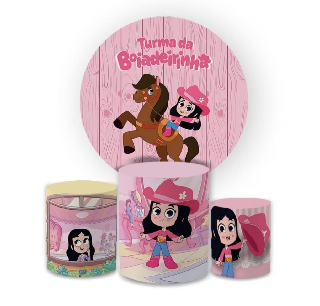 Boiadeirinha - Kit Bronze - Pegue e Brilha Decorações 