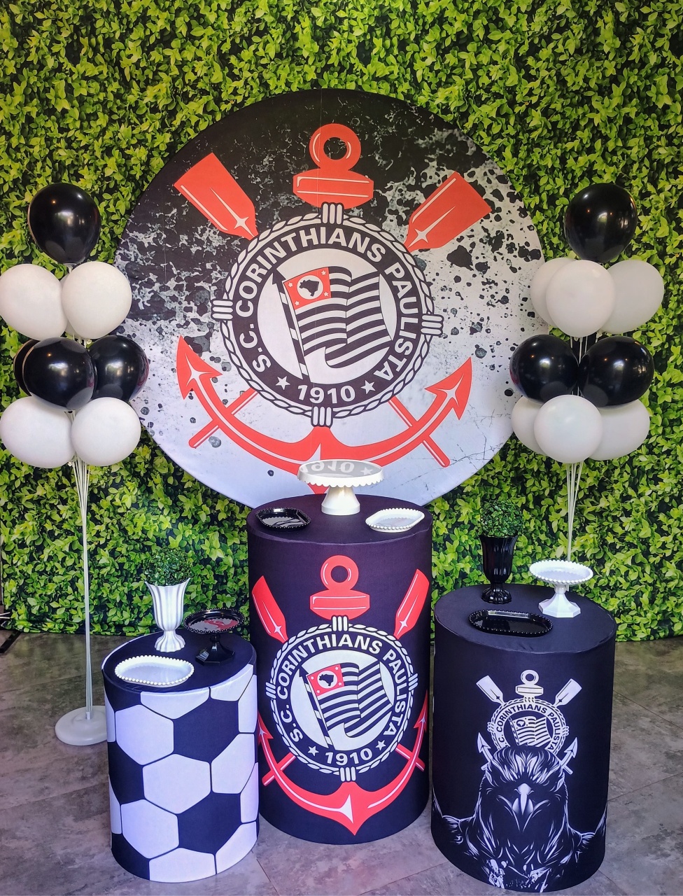 Corinthians 01 - Kit Bronze  - Pegue e Brilha Decorações 