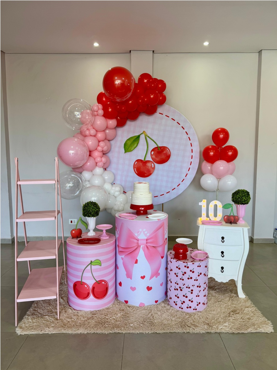 Cerejinha - Kit Vitrine - I - Pegue e Brilha Decorações 