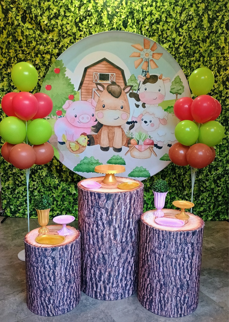 Fazendinha 01 - Kit Bronze  - Pegue e Brilha Decorações 
